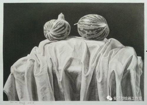 吃瓜的人画画大全,描绘生活百态的趣味画卷